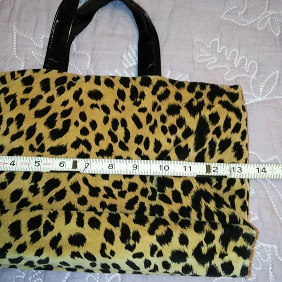 Dior Leopard 🐆 Double Zip 💜 Carry All 👛 - Picture 8 of 10